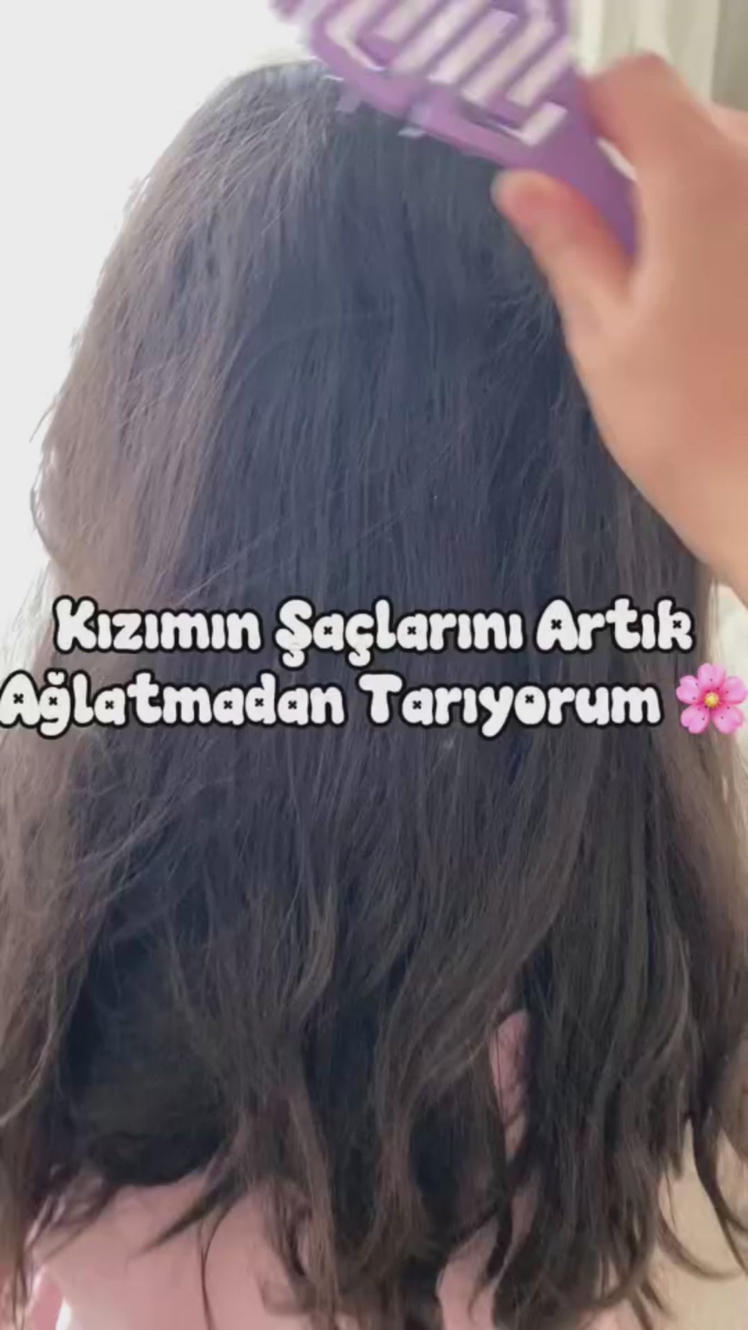 Saç Taramayı Kolaylaştıran 2'si 1 Arada Spreyli Tarak